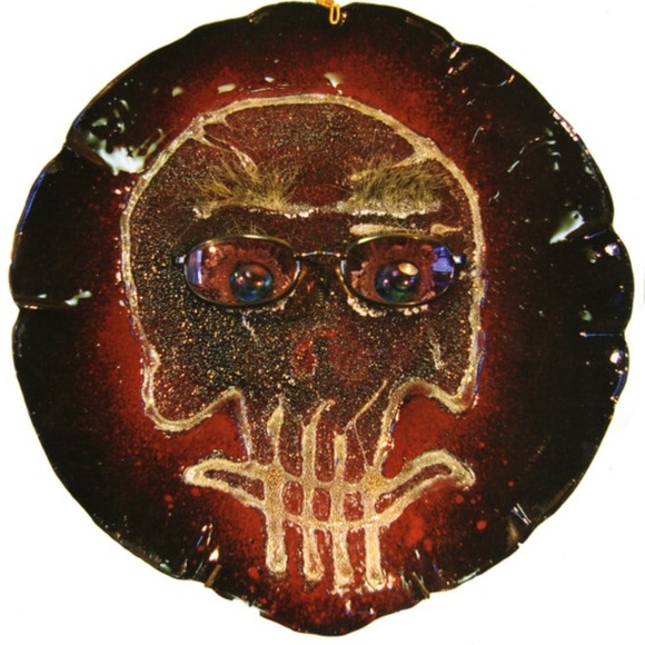 Unique SKULL funky art print, Goth, Rocker art - Picture 1 of 2